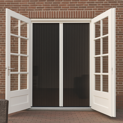 Insektenschutz Terrassentür | Plissee Fliegengitter nach Maß